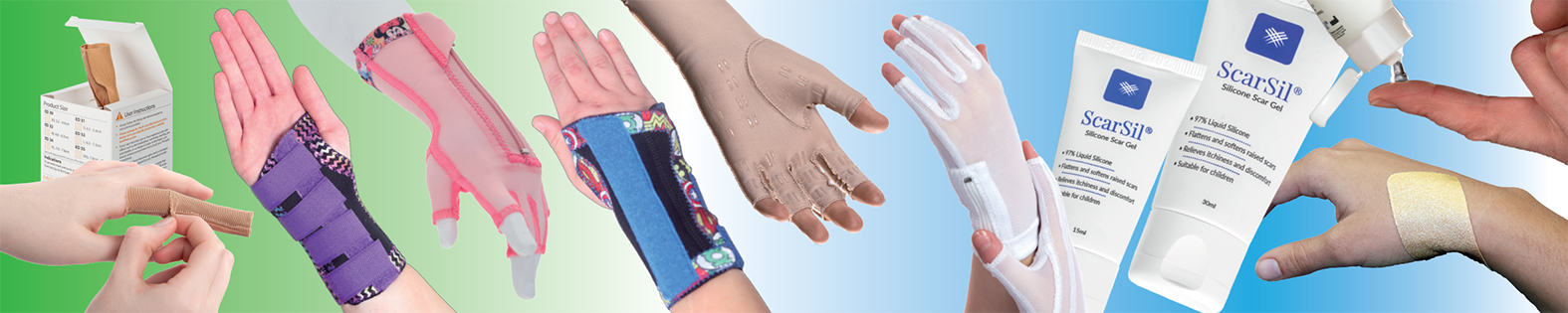 Hand Therapy Mini Banner