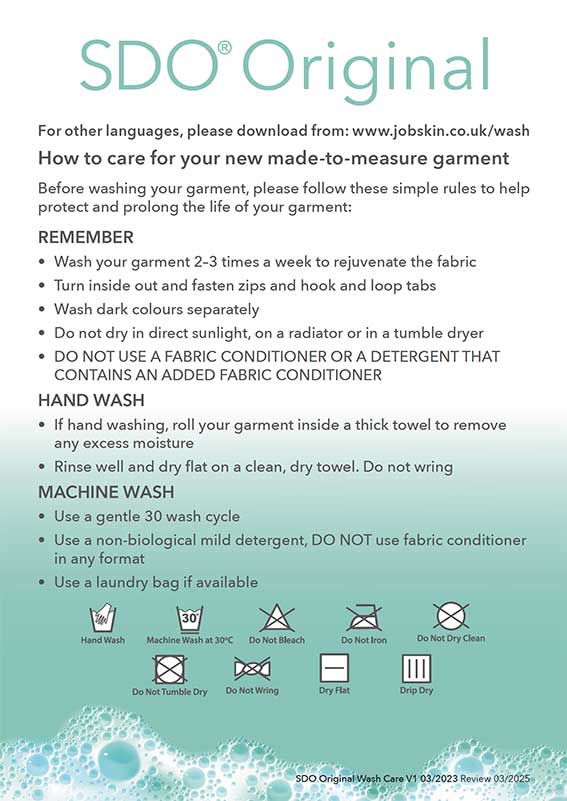 SDO Original Data Sheet