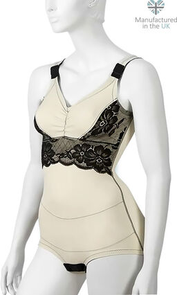 Jobskin Body Allure Bra Leotard and made in UK logo