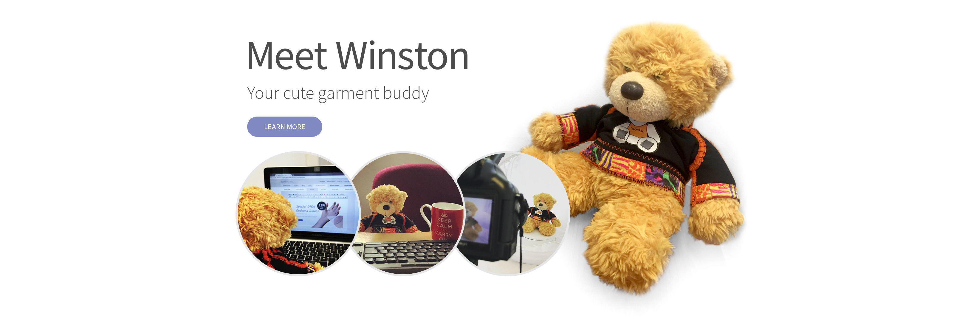 Meet Winston — Your cure garment buddy
