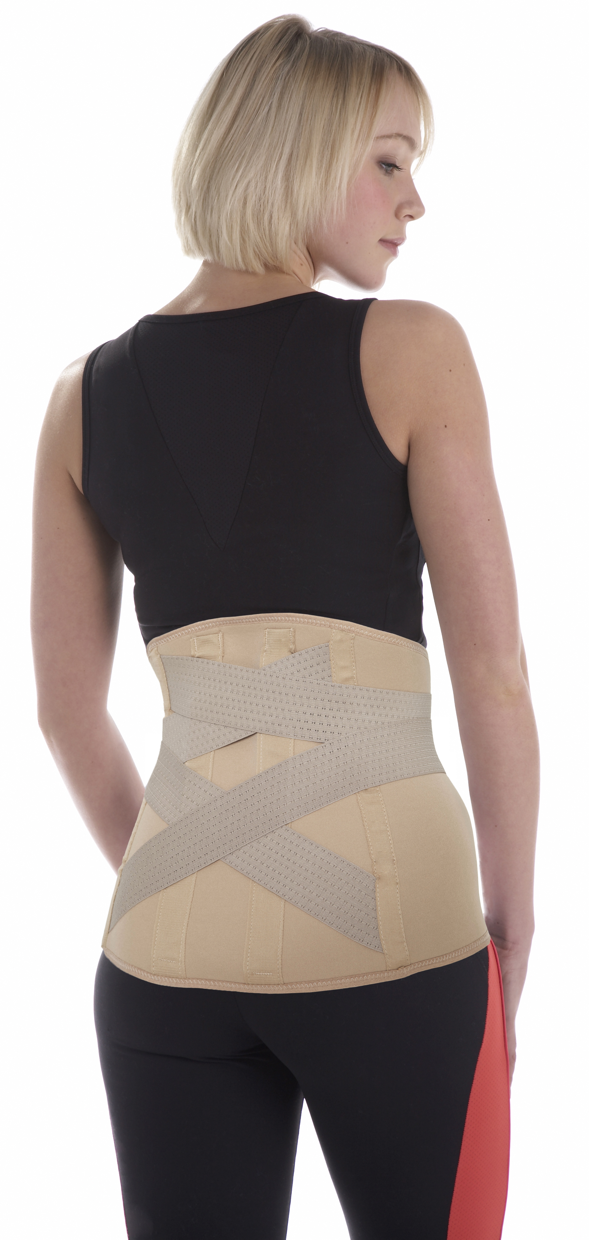 NB08 Lumbosacral Orthosis - Deep Back view_Human