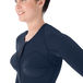 Jobskin® Premium vest with long sleeves in denim side view