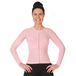 Jobskin® Premium vest with long sleeves in pink front view
