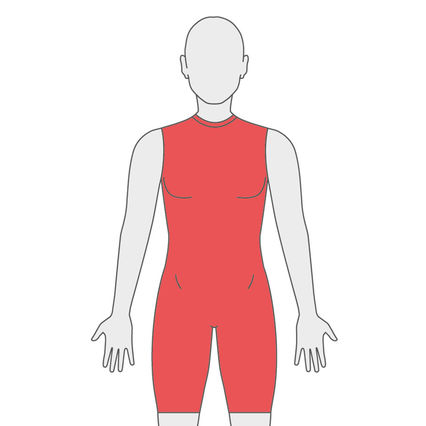 Jobskin® Premium Body Suit with No Sleeves – 0558