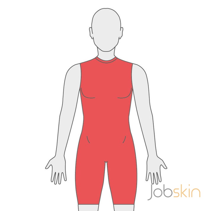 Jobskin® Premium Body Suit with No Sleeves – 0558
