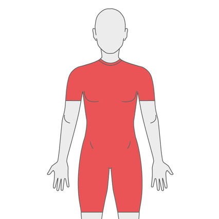 Jobskin® Premium Body Suit with Short Sleeves - 0561