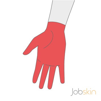 Jobskin® Premium Glove to Wrist – 0535