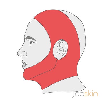 Jobskin® Premium Modified chin strap – 0549