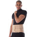 H11B Lumbosacral Corset - Beige Model side view