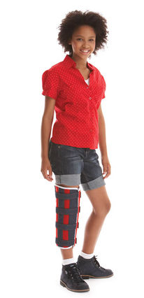 Extension Gaiter Leg - Model Denim 2
