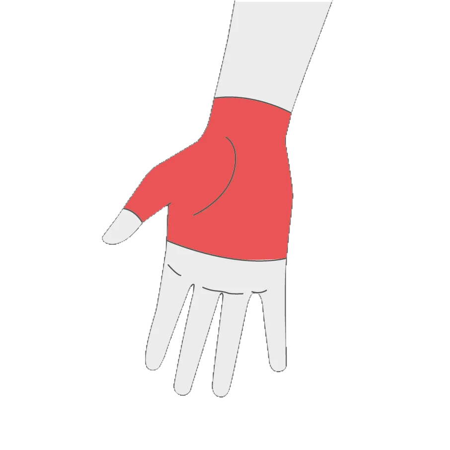 Jobskin® Premium Gauntlet above wrist (up to 7.6cm) - PO 0505